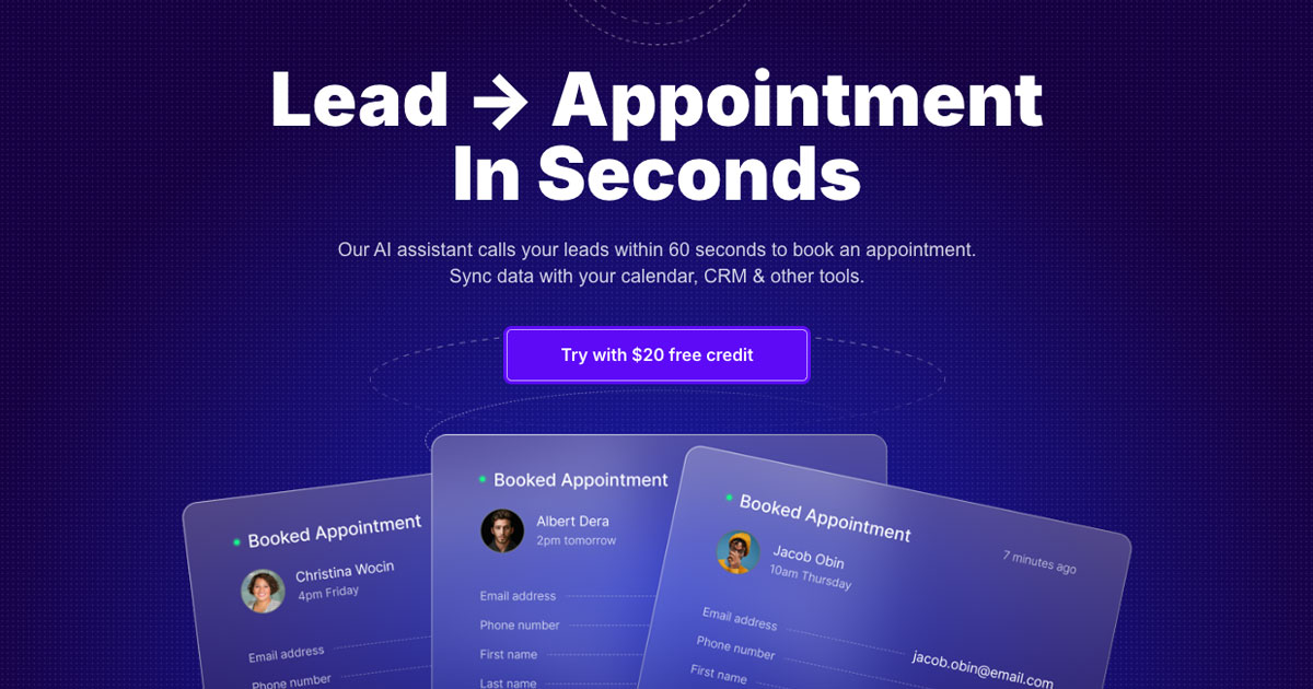 CallFast - We call your leads fast!